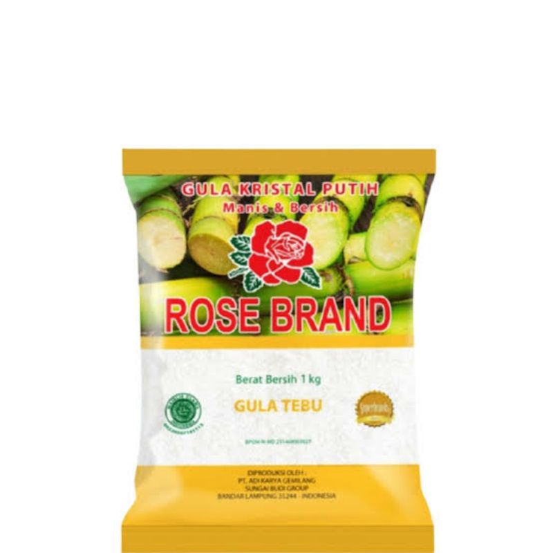 

Gula rose brand kuning 1kg