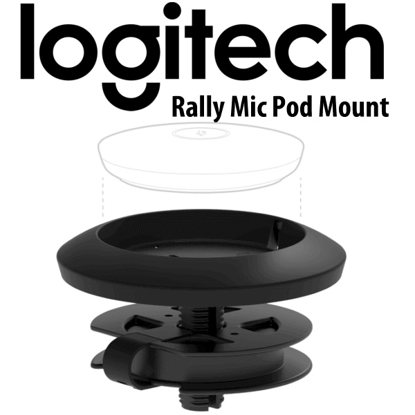 Logitech Rally Mic Pod Table Mount / Rally Mic Pod Extension Cable