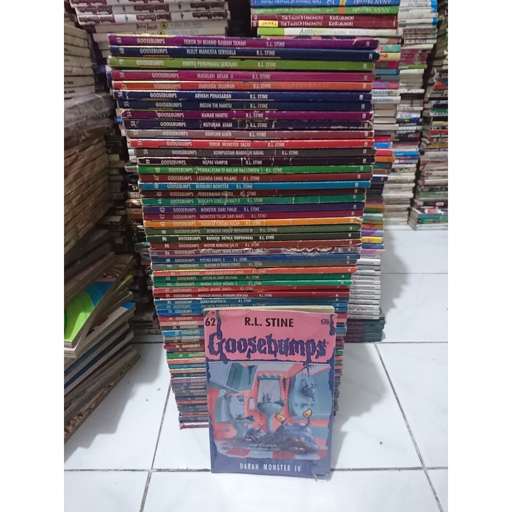 Jual Novel Goosebumps Lengkap Rl Stine Shopee Indonesia