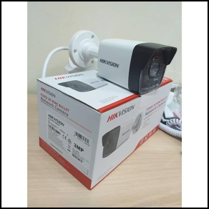 Ip Camera Hikvision Ds-2Cd1031-I 3Mp Cctv Outdoor Poe Wdr