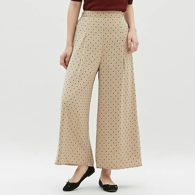 UNIQLO GU KULOT POLKADOT
