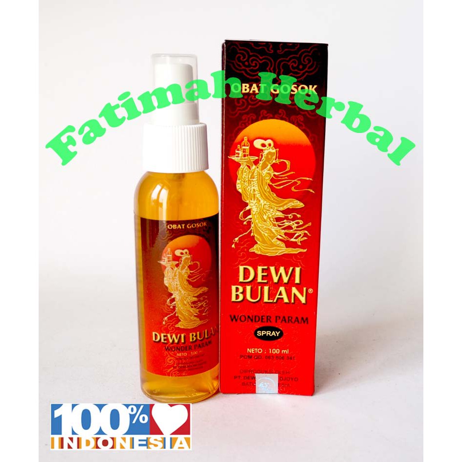 Minyak Gosok Dewi Bulan - Spray - Obat Gosok - 100 ml