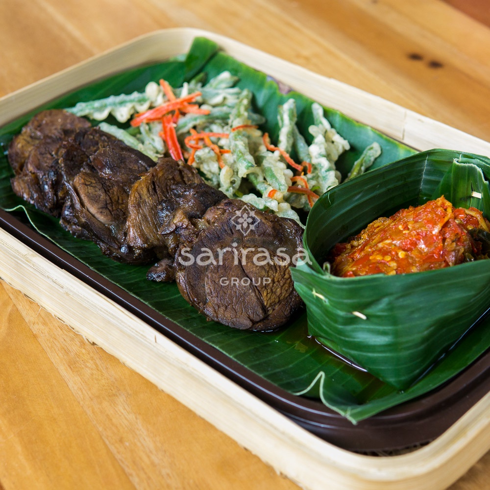 

Sarirasa - TeSaTe Hantaran Dendeng Batokok Sambal Balado