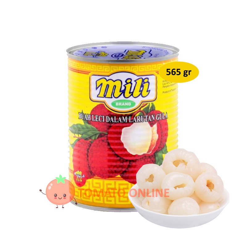 Mili Leci / Lychee / Lychee / Kaleng Kaleng Syrup Thailand 565 gram