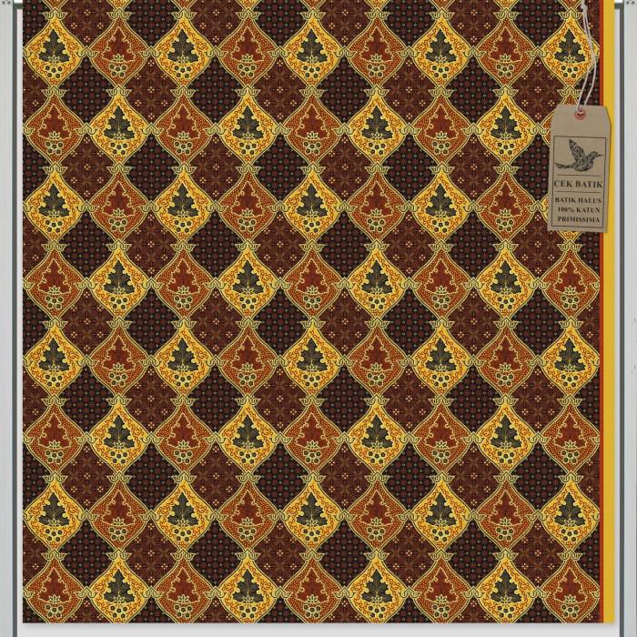Kain Batik - Motif Sidomukti Prada Jawa Berlapis Emas/Gold