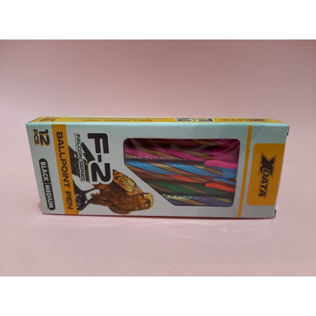 PULPEN MURAH X DATA FALCON SERIES 1 PACK (12pcs)