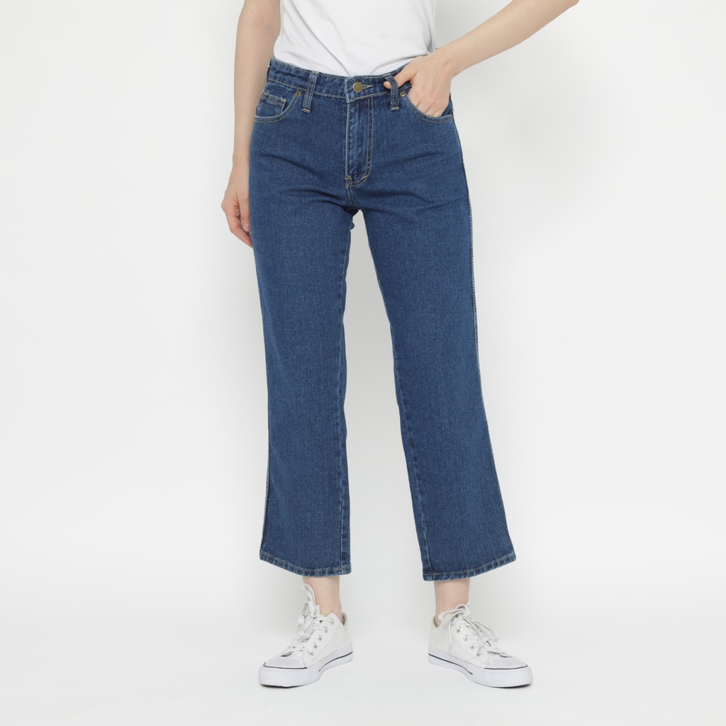  Ori  3 Warna Celana Panjang Highwaist Hw Loose Jeans  Wanita 