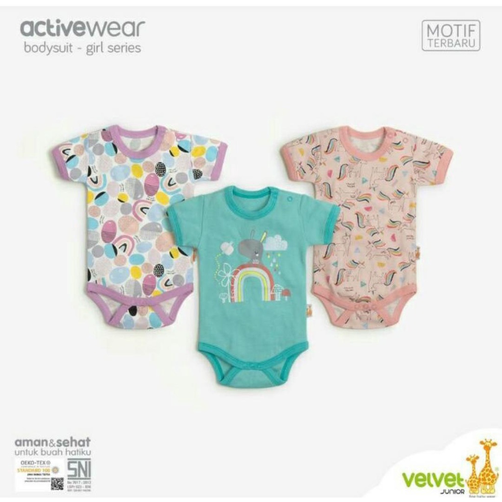 VELVET JUNIOR ACTIVE WEAR BASIC / ROMPER BAYI