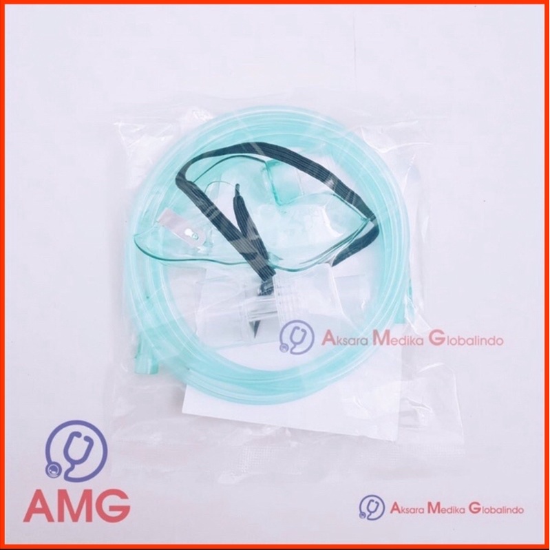 MASKER OKSIGEN COSMOMED ANAK/CHILD REBREATHING NON REBREATING