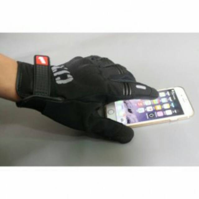 Sarung Tangan Full Finger Motor - Size L - Black