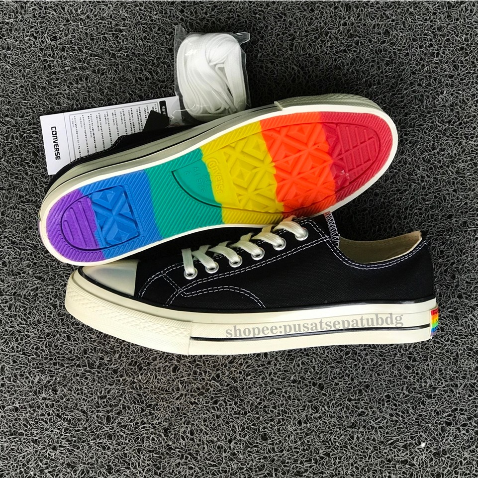 Sepatu Converse All Star 70s Low Rainbow Pria Wanita