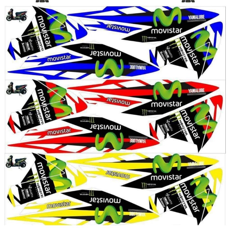 Striping Soul GT 125 All New Variasi Sticker Stiker Scotlite Skotlet Motor List Body