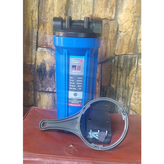 tabung Housing filter air EUGEN biru 10in