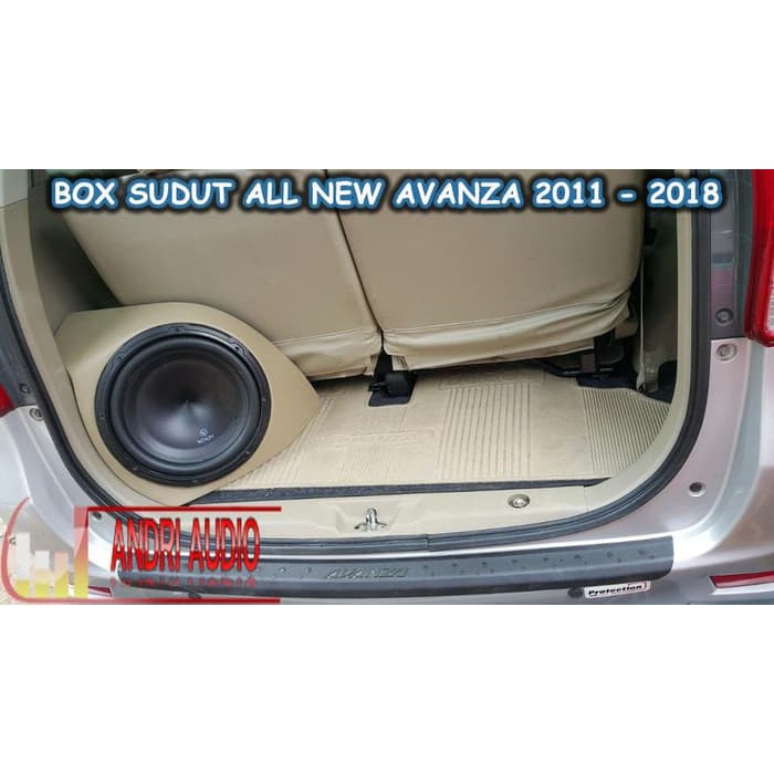 Box Sudut Pojok All New Avanza 2011 2018 Subwoofer 12in Shopee Indonesia