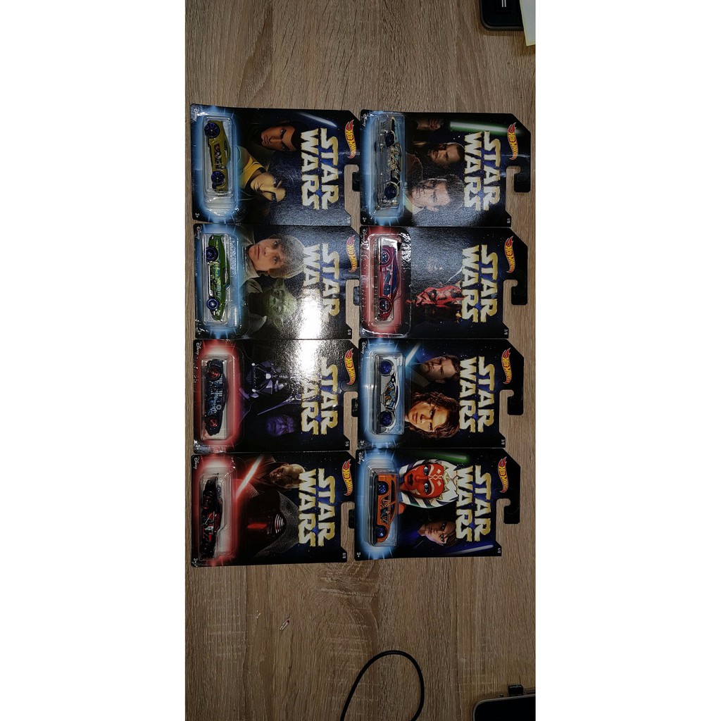 DC HOTWHEELS STAR WARS SET