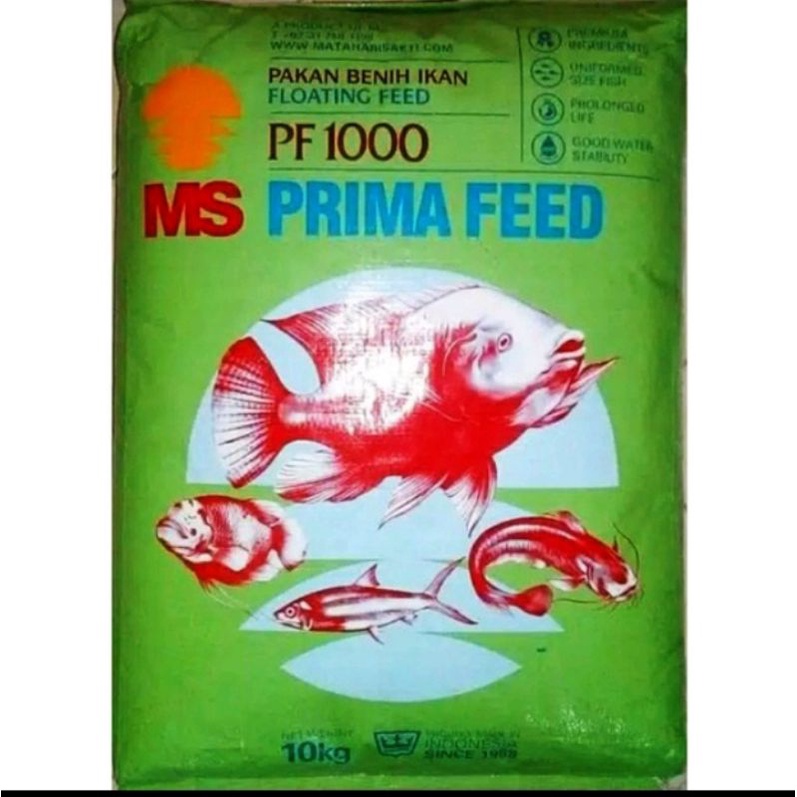 pakan benih ikan pf 500&pf 1000 lele,nila,gurame,patin