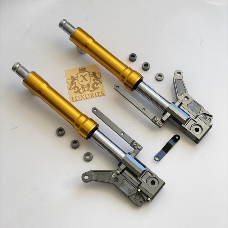 Usd Aerox Nui Thailand Double Cakram - Shock Depan Aerox155 Nvx