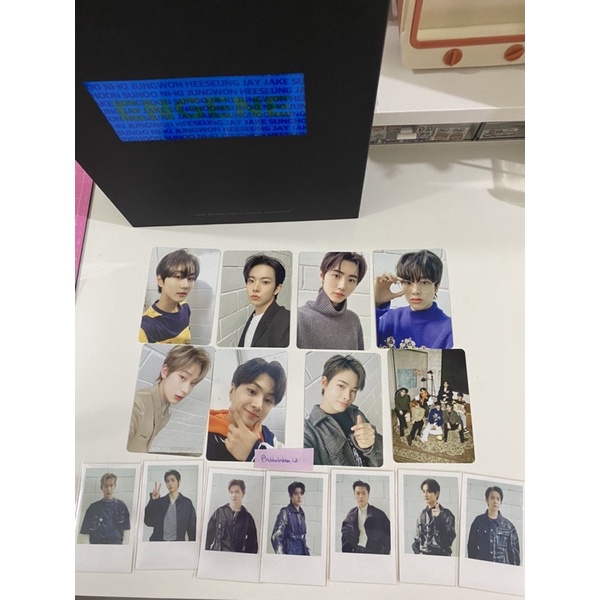 (Ready stock) Sharing photocard membership kit engene enhypen