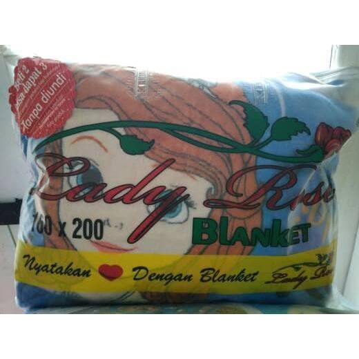 Murah SELIMUT LADY ROSE 3D SOFIA 160 DISNEY THE FIRST PRINCESS SOFT BLANKET