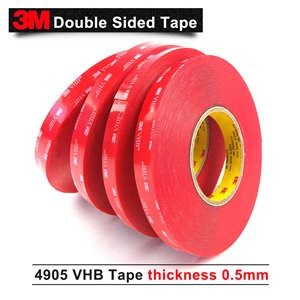 

3M VHB 4905 CLEAR TAPE 24MM X 4.5M THICKNESS 0.5MM