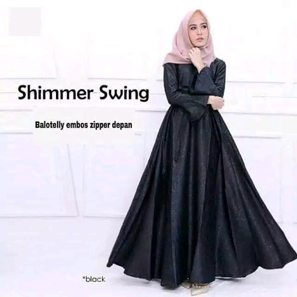 Sale Gamis Remaja Gamis Wanita Busana Muslim Remaja Baju Pesta Shimmer