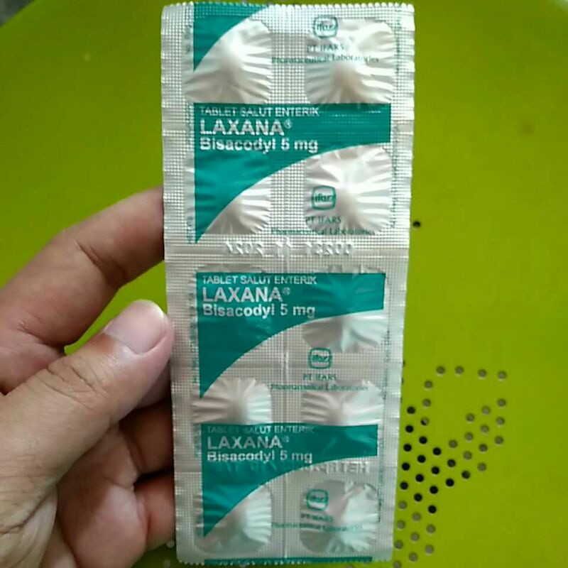 LAXANA TABLET (Obat Pelancar BAB, Penguras Perut)