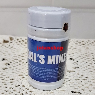 Begal's begals begal Mineral obat vitamin ikan hias aquarium 120gr 120 gram