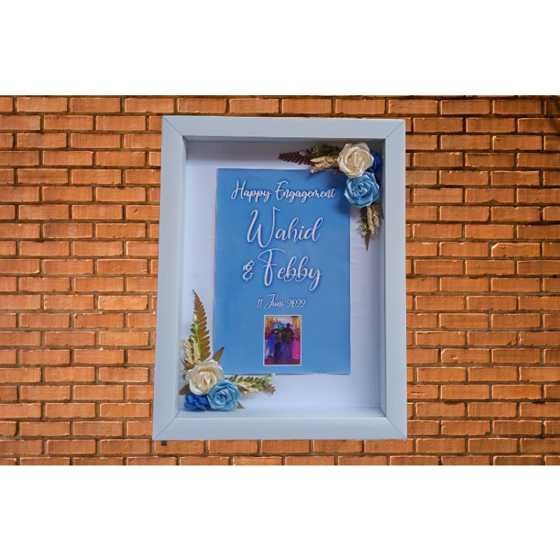 Mahar pernikahan rustic Tetes air kertas