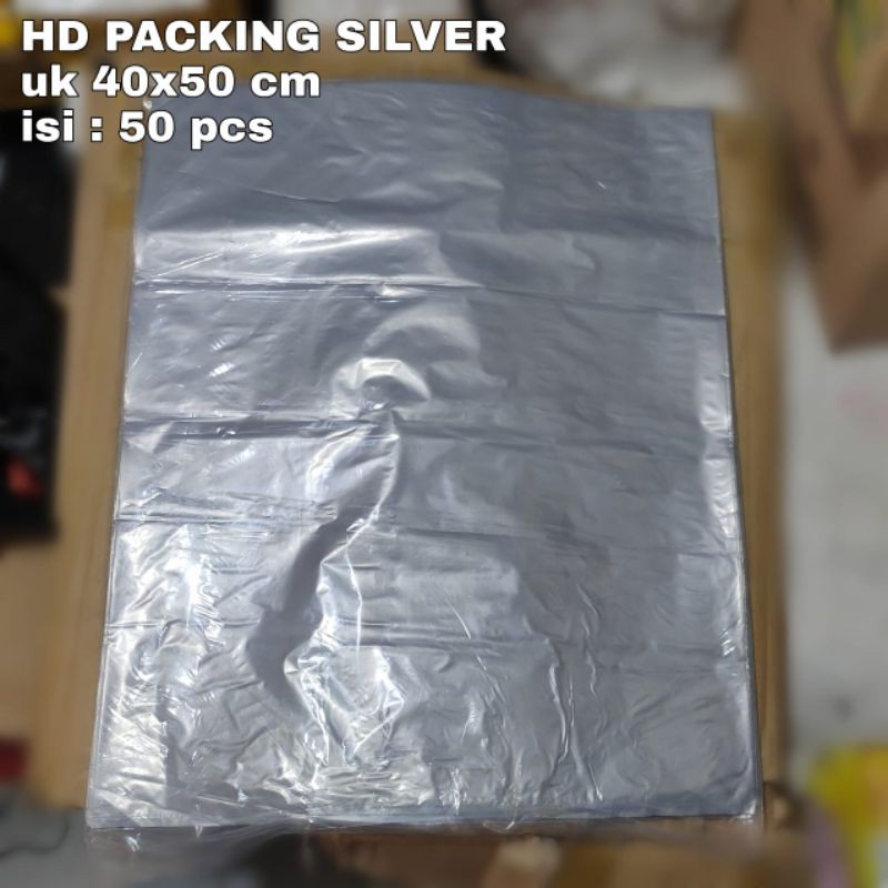 

Plastik Packing silver uk 40x50 , HD packing Silver