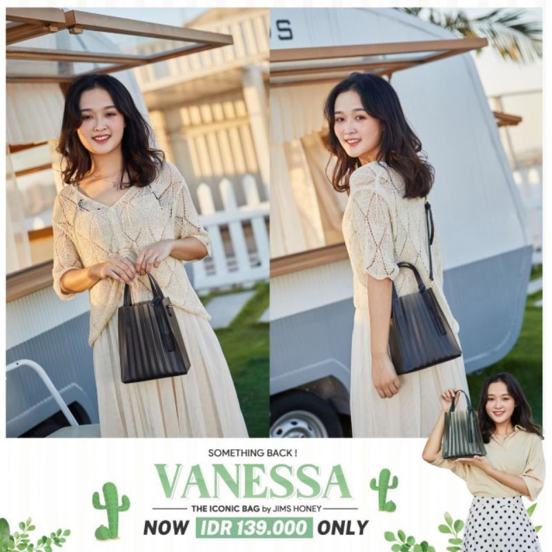 vanessa bag jimshoney original tas tangan wanita murah surabaya