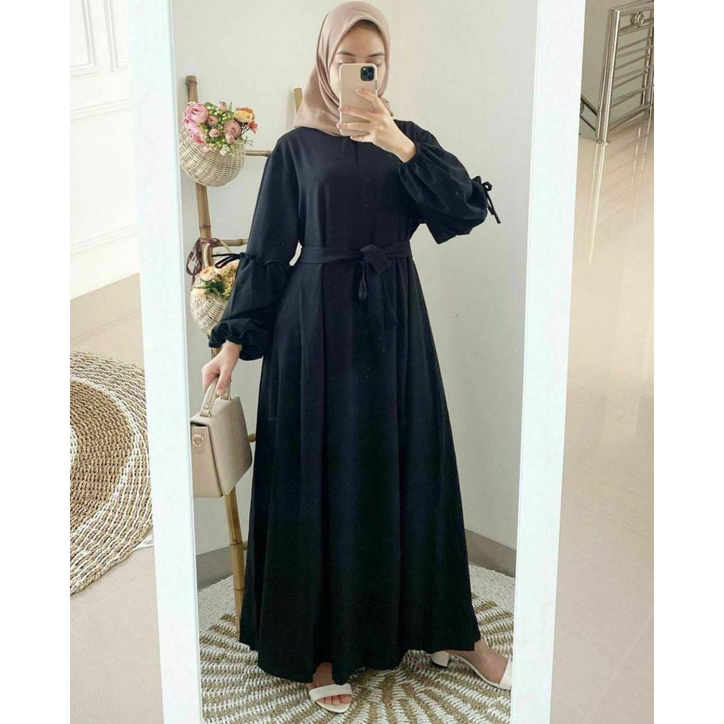 MAXI DRESS POLOS JUMBO | STELLA MAXI | UKURAN 5L XXXL XXL XL L M S