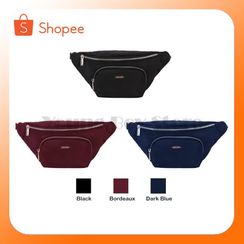 PROMO  DJ 6003/1 TAS PINGGANG BUMBAG SHOULDER CROSSBODY IMPORT WANITA