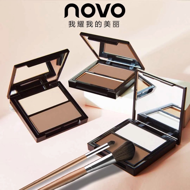 ❤️NOVO 3 Dimensional Shape Two Color Repair Highlight &amp; Shading