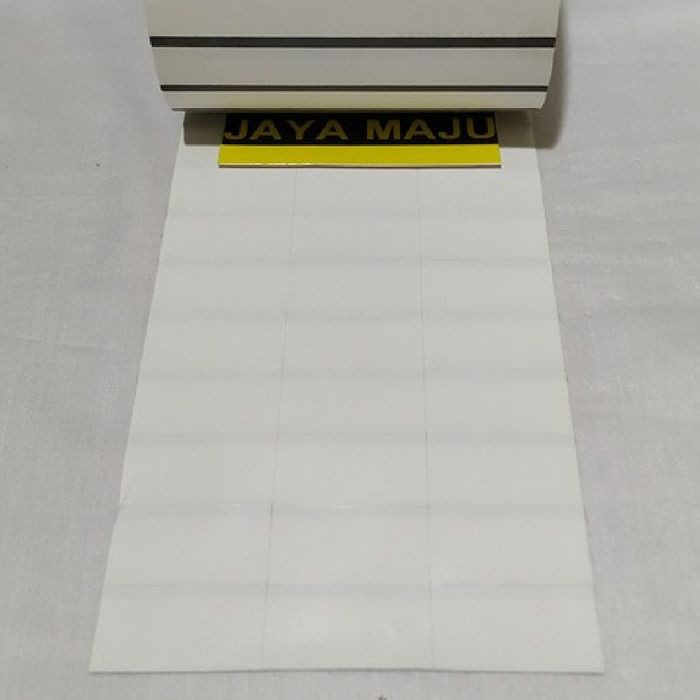 

LABEL BARCODE SEMICOATED 32 X 18 BLACK MARK 3 LINE ISI 5.000 Pcs LABEL