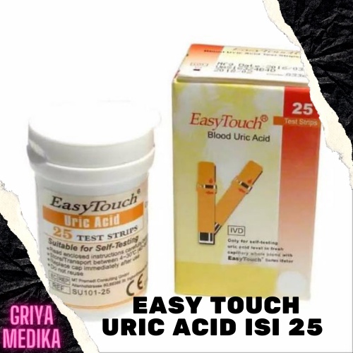 Strip Easy Touch Asam Urat / Uric Acid