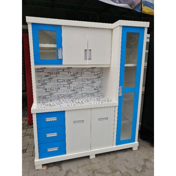 kitchen set lemari dapur lemari piring 4 pintu