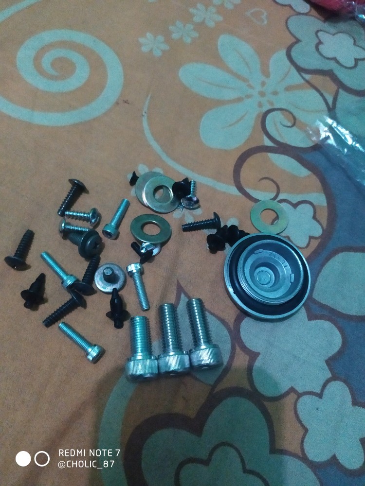 Baut L 8 5x20 Putih Galvanis