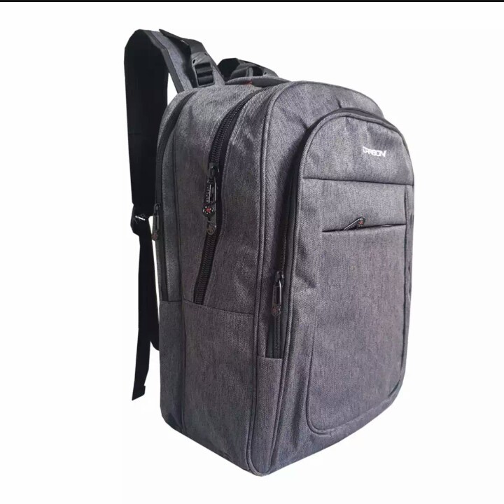 Carboni Tas Ransel Pria Dan Wanita Tas Punggung Backpack Original + raincover - Grey