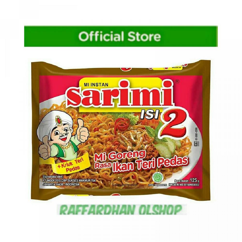 

Sarimi Mie Goreng Isi 2 Ikan Teri Pedas 125G