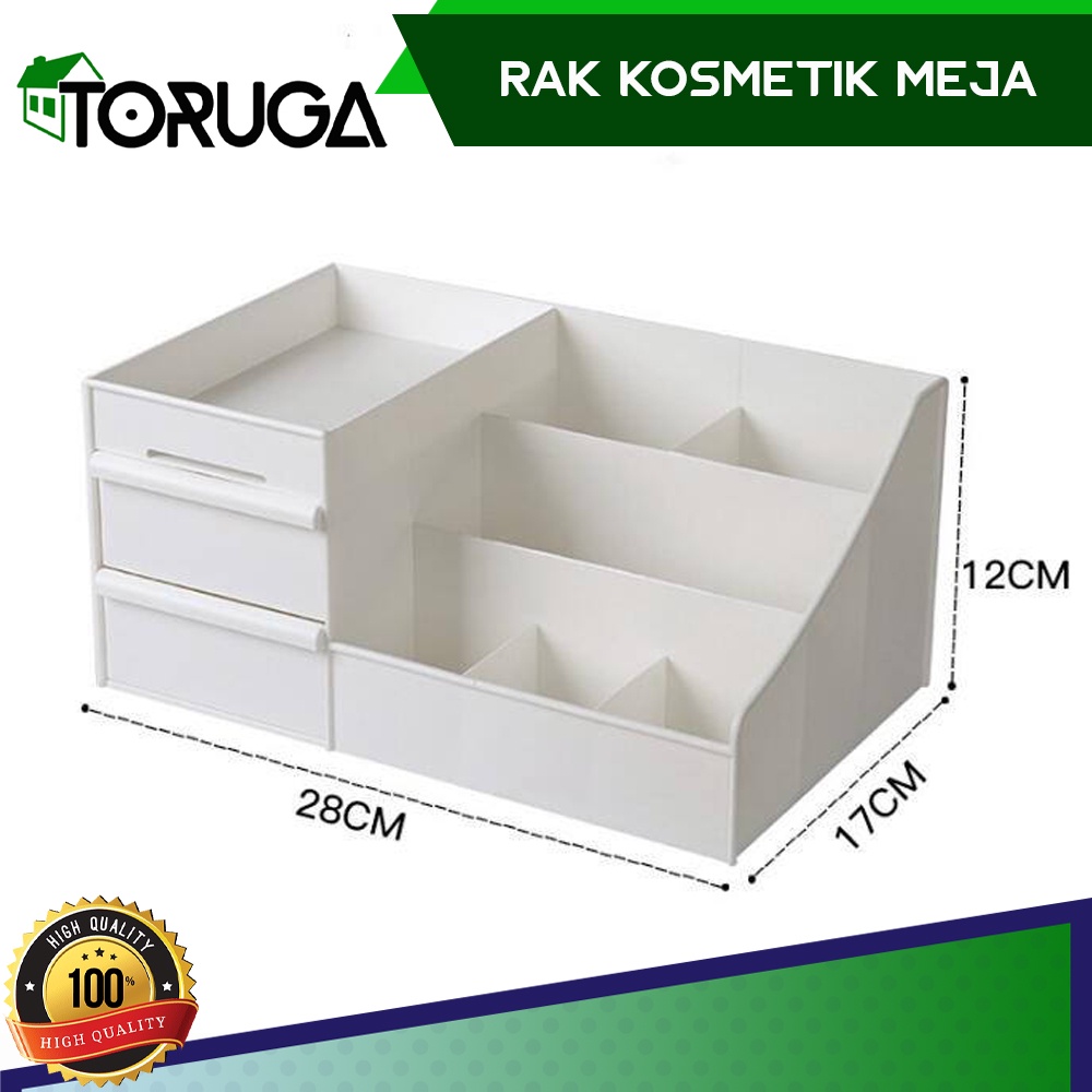 Rak Kosmetik Tempat Makeup Storage Tempat Penyimpanan Skincare D44