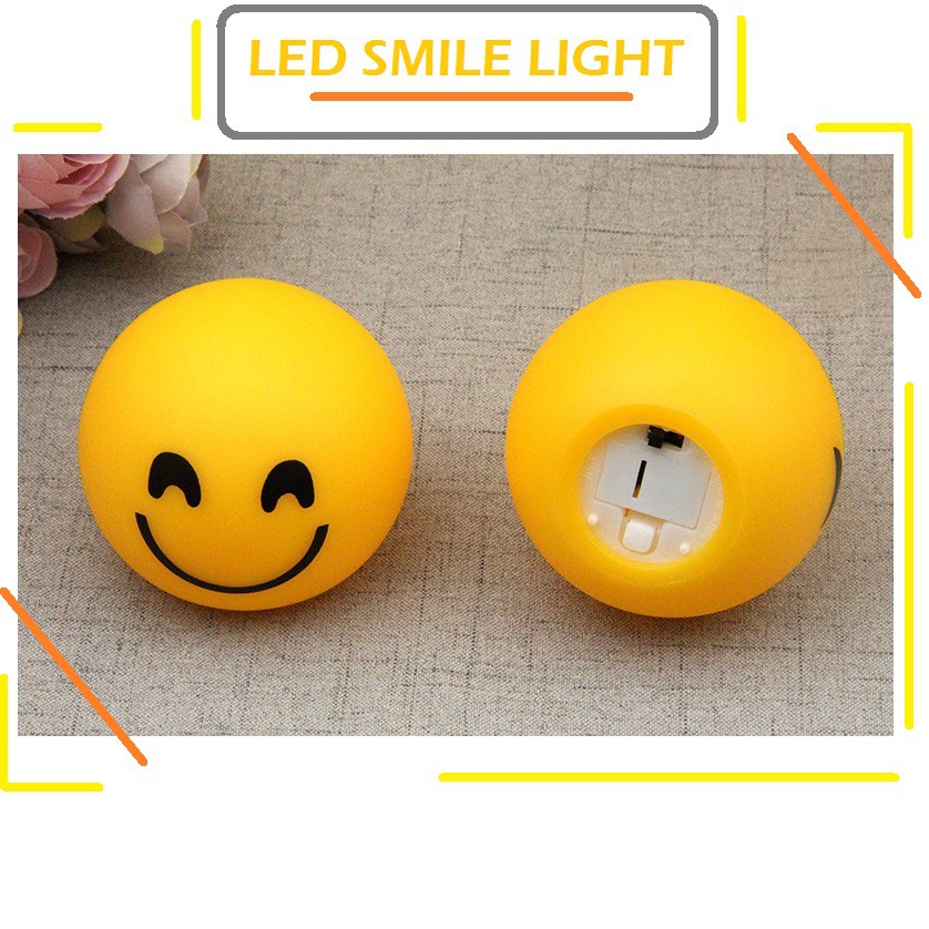 lampu emoji/lampu smile/lampu LED/lampu hias(random)