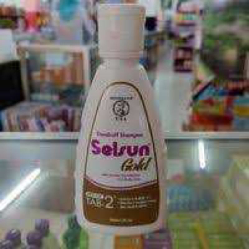 Selsun gold 120ml/selsun shampo gold/original