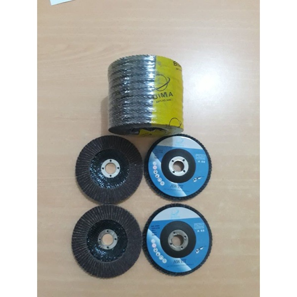 Amplas Susun merek Bima/Flap Disc BIMA Grit 60/A60/#60