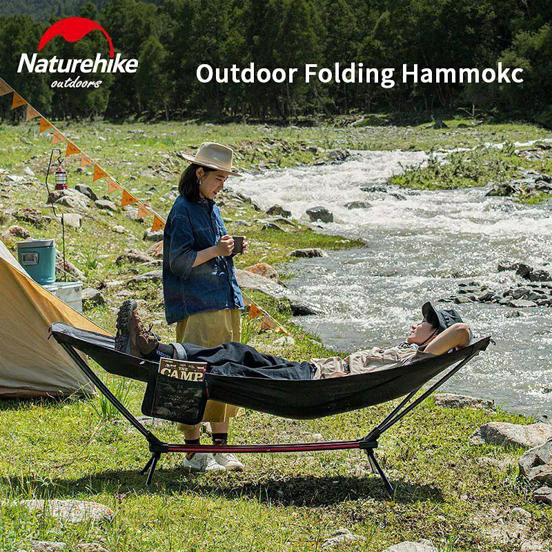 FOLDING BED NATUREHIKE NH20JJ011 // FOLDING BED SANTAI CAMPING GLAMPING NATUREHIKE