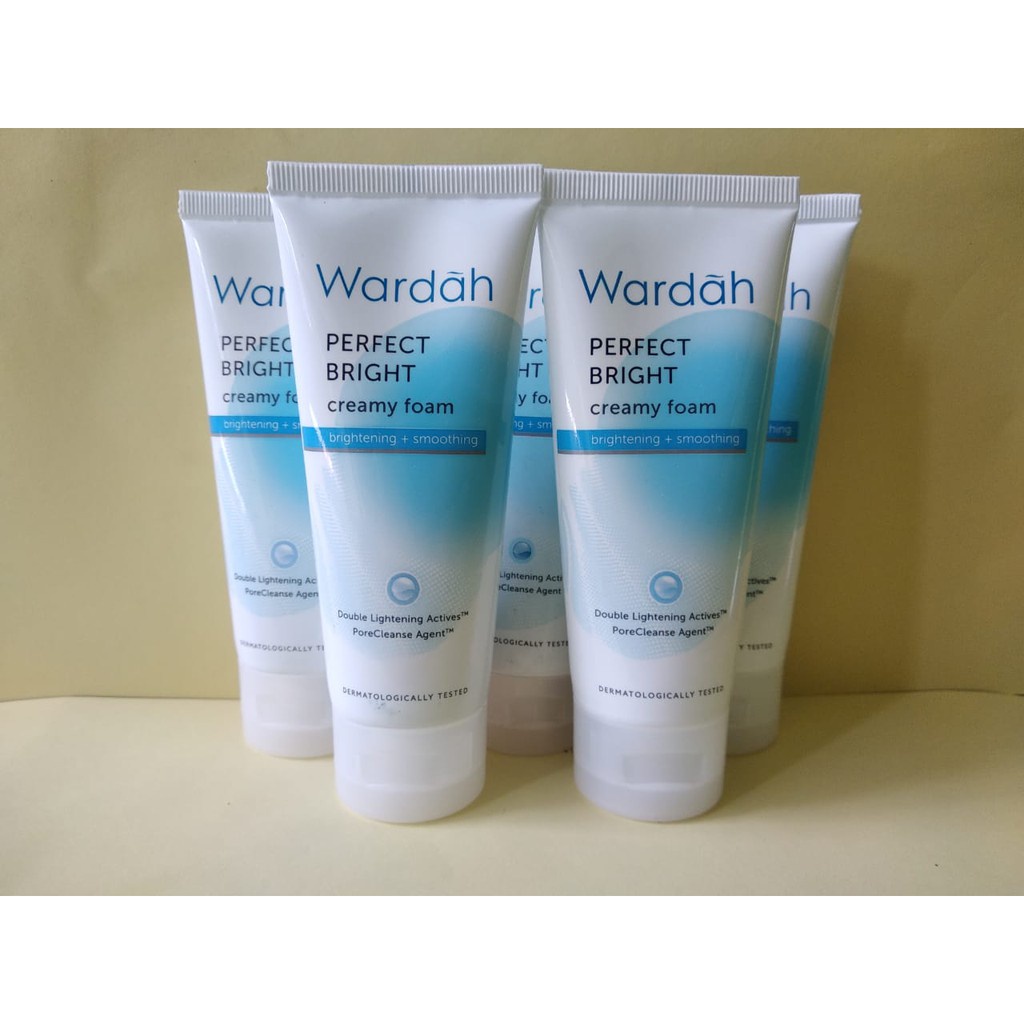 [COD] Wardah Perfect Bright Creamy Foam Brightening + Smoothing 100ML