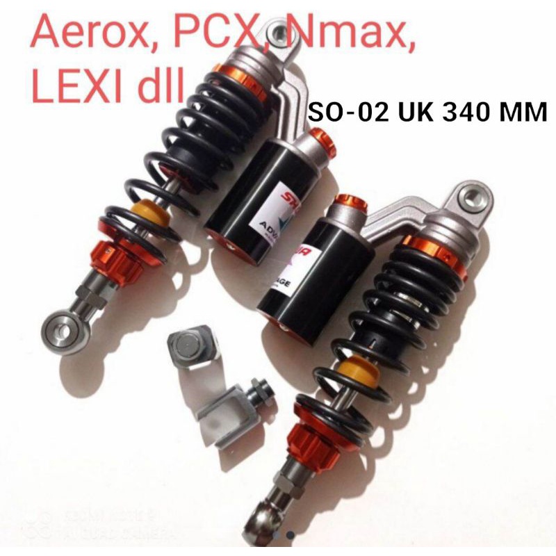 SHOCK SHOCKBREAKER SHOWA TABUNG ATAS UK 340 MM (harga sepasang)