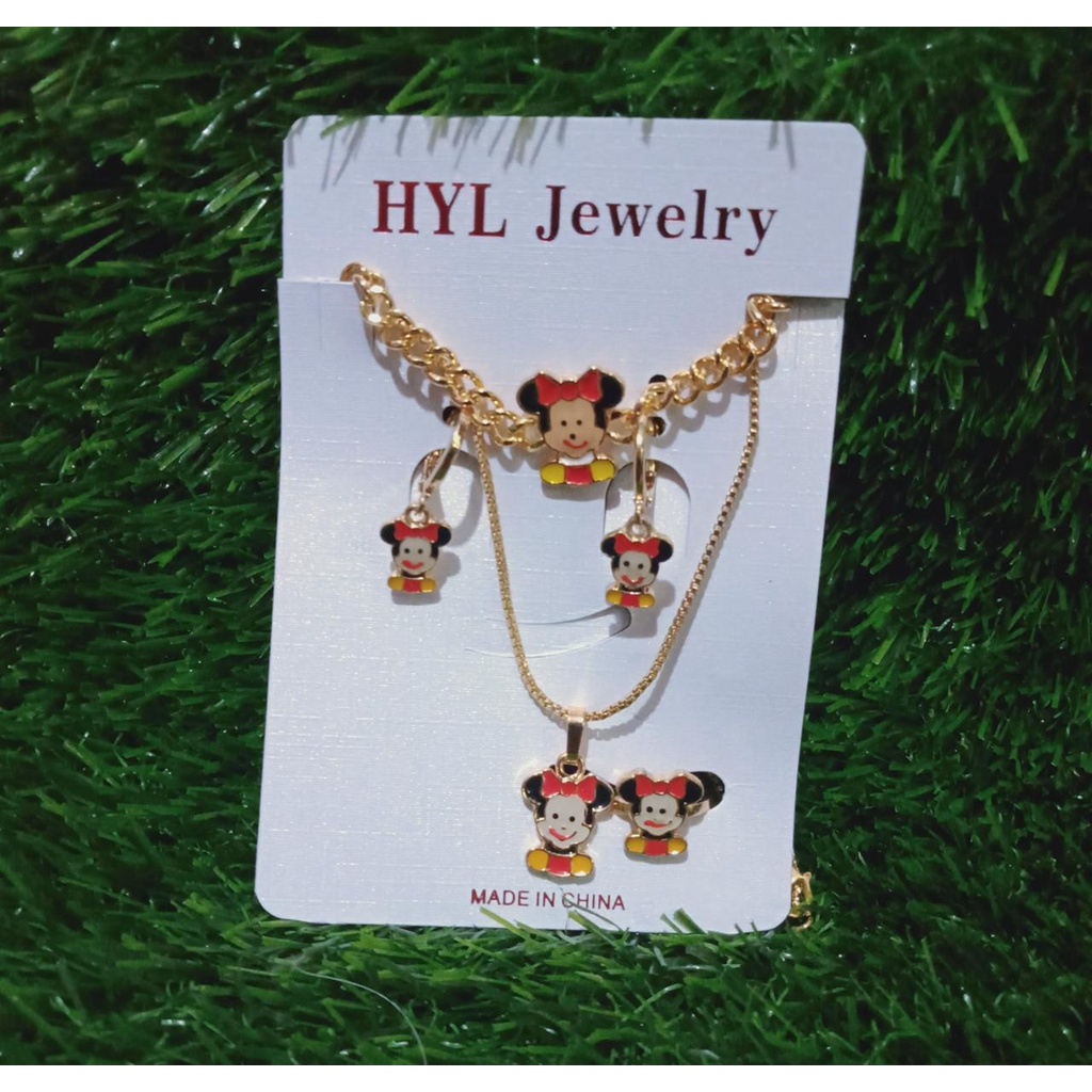 BEST SELLER !!! Accecories Mickey 1 Set Anak High Quality/ Termurah/ Terbaru/ Bisa Bayar Ditempat [COD]