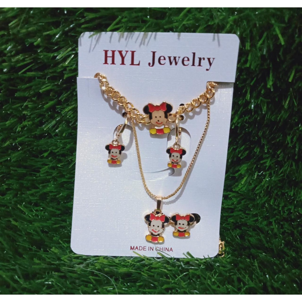 BEST SELLER !!! Accecories Mickey 1 Set Anak High Quality/ Termurah/ Terbaru/ Bisa Bayar Ditempat [COD]