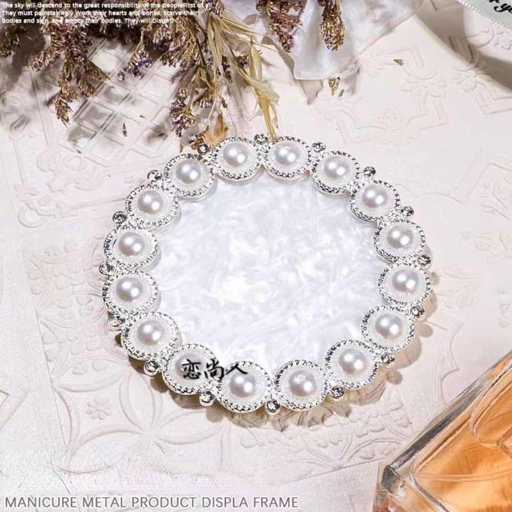 Mxbeauty Lukisan Kuku Palet Kuku Salon Vintage Fotografi Nail Beauty Shooting Props Kuku Palsu Tips Nail Goyang Stand Rak