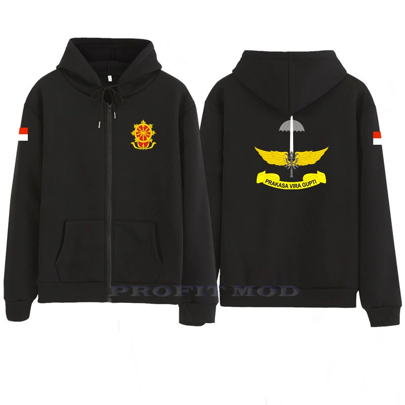 JAKET SWEATER KOSTRAD / JAKET DIVISI INFANTERI KOSTRAD